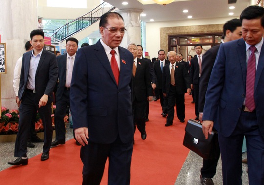Hình ảnh lãnh đạo, nguyên lãnh đạo Đảng, Nhà nước dự khai mạc Đại hội Đảng bộ TP HCM - Ảnh 3.