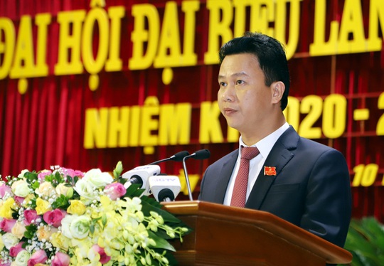 Ông Đặng Quốc Khánh tái đắc cử Bí thư Tỉnh ủy Hà Giang với số phiếu tuyệt đối - Ảnh 1.