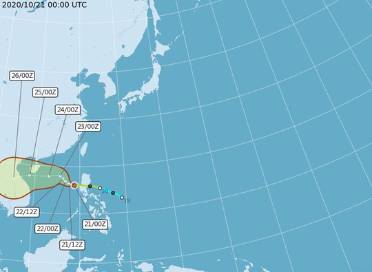 Thêm dự báo hướng đi bão số 8 - Saudel khi vào biển Đông - Ảnh 4.