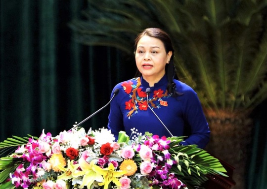 Bà Nguyễn Thị Thu Hà tái đắc cử Bí thư Tỉnh ủy Ninh Bình - Ảnh 1.