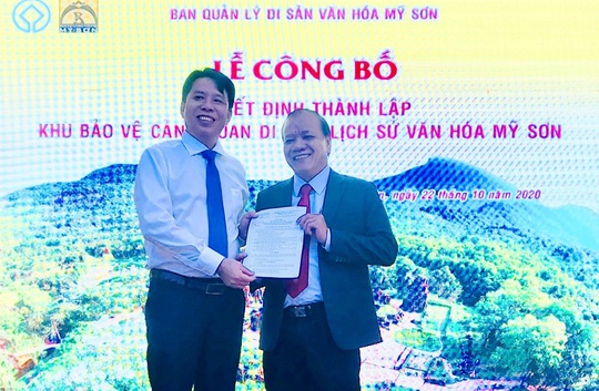  Thành lập Khu bảo vệ cảnh quan di tích lịch sử Mỹ Sơn - Ảnh 1.