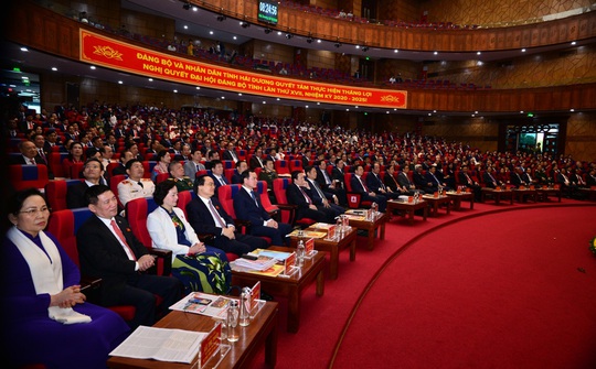Khai mạc Đại hội đại biểu Đảng bộ tỉnh Hải Dương lần thứ XVII - Ảnh 1.