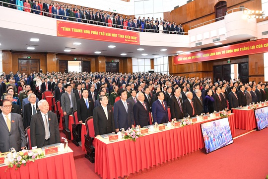 Chủ tịch Quốc hội Nguyễn Thị Kim Ngân chỉ đạo Đại hội Đảng bộ tỉnh Thanh Hóa - Ảnh 4.