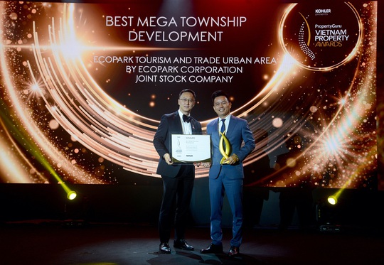 Ecopark nhận giải thưởng “Đại đô thị tốt nhất Việt Nam” - Ảnh 1.