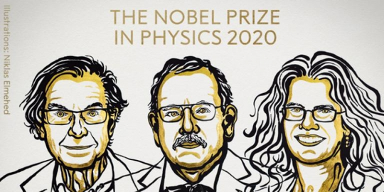 Giải Nobel Vật lý 2020 ghi nhận phát hiện về hố đen vũ trụ - Ảnh 1.
