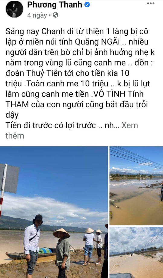 Ca sĩ Phương Thanh vẫn giữ bài viết về từ thiện dù Sở TT-TT TP HCM mời làm việc - Ảnh 3.