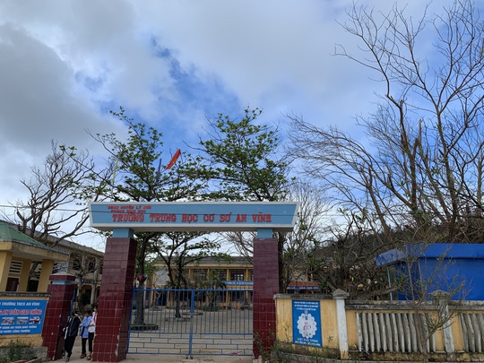 Hàng chục ngàn cây xanh trên đảo Lý Sơn bị bão vặt trụi lá - Ảnh 14.