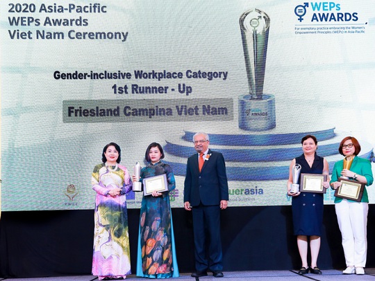 FrieslandCampina Việt Nam nhận giải thưởng trao quyền cho phụ nữ khu vực châu Á - Thái Bình Dương - Ảnh 2.