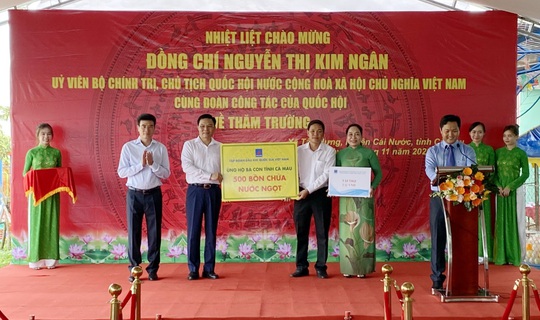 Tập đoàn Dầu khí Việt Nam tham gia đoàn công tác Trung ương về miền Tây Nam bộ - Ảnh 1.
