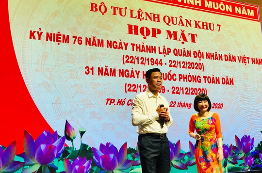 Nghệ sĩ hát mừng ngày thành lập Quân đội nhân dân Việt Nam - Ảnh 3.