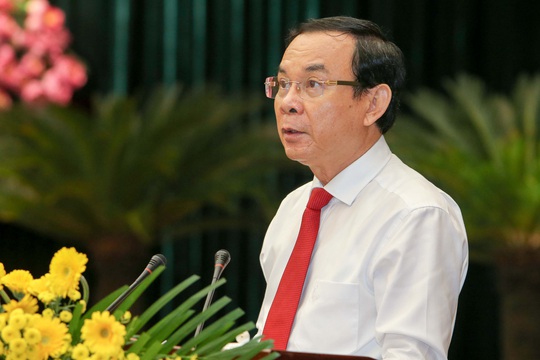 Bí thư Nguyễn Văn Nên: Phát huy mạnh mẽ sự nêu gương - Ảnh 1.
