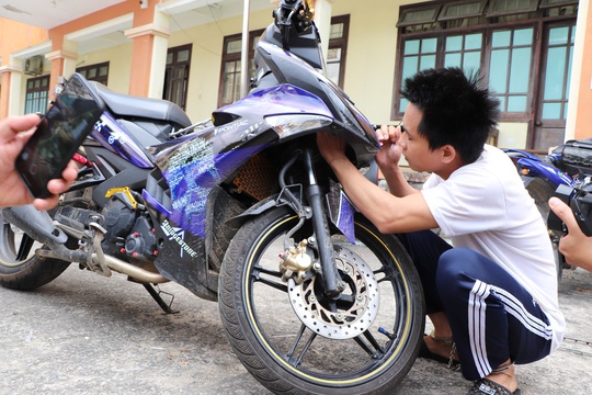 Thanh niên trộm SH và nhiều xe máy tại bệnh viện Quảng Nam - Ảnh 3.