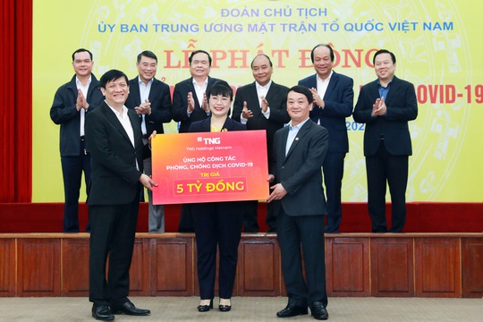 TNG Holdings Vietnam quyết liệt bảo vệ sức khỏe của 5.000 lao động trước dịch Covid-19 - Ảnh 1.