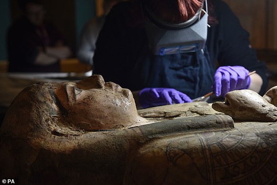 Ra khỏi quan tài 3.000 năm, công chúa Ai Cập để lộ bức chân dung bí ẩn - Ảnh 1.