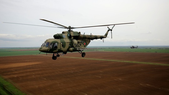 Rơi trực thăng quân sự Nga, không một ai sống sót - Ảnh 1.