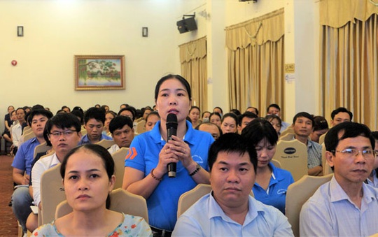 Đà Nẵng: Đối thoại chính sách BHXH cùng người lao động - Ảnh 1.