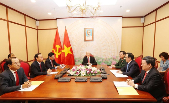 Tổng Bí thư, Chủ tịch nước Nguyễn Phú Trọng điện đàm với Tổng thống Nga Putin - Ảnh 7.