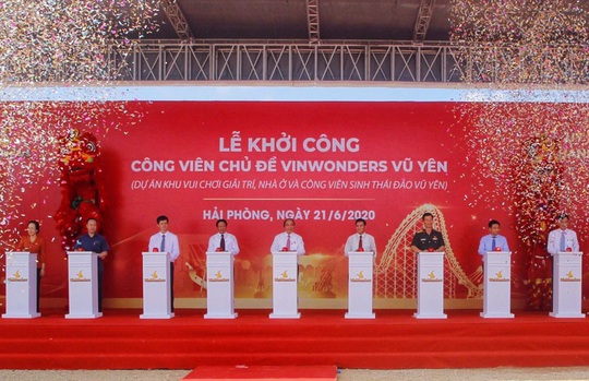Vingroup đầu tư hơn 1 tỉ USD xây dựng công viên chủ đề ở Hải Phòng - Ảnh 1.