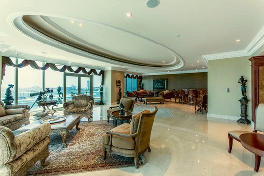 Căn penthouse có nút bấm điều trực thăng của Roger Federer ở Dubai - Ảnh 3.