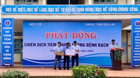 Unilever hỗ trợ chiến dịch phòng chống bệnh bạch hầu tại Gia Lai - Ảnh 3.