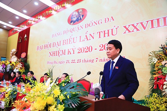 Chủ tịch Hà Nội Nguyễn Đức Chung: Nâng cao hơn nữa trách nhiệm, vai trò người đứng đầu - Ảnh 1.