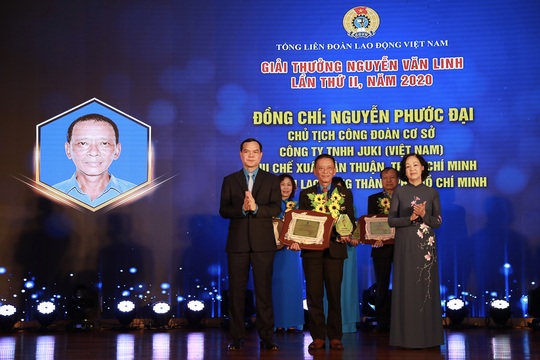 10 cán bộ Công đoàn xuất sắc nhận Giải thưởng Nguyễn Văn Linh lần thứ II-2020 - Ảnh 4.