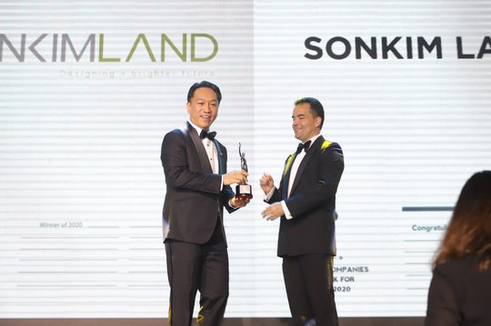 SonKim Land đạt giải thưởng Môi trường làm việc tốt nhất Châu Á 2020 - Ảnh 2.