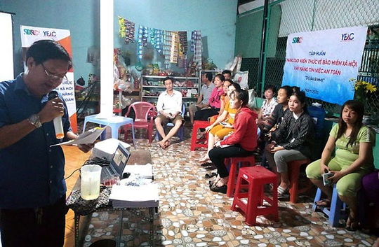 Nâng cao kiến thức, kỹ năng cho công nhân ở trọ - Ảnh 1.