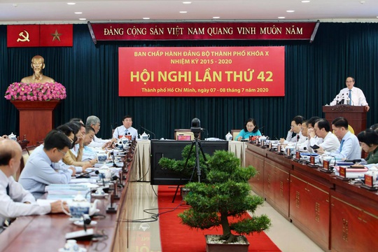 Bế mạc Hội nghị Thành ủy TP HCM lần thứ 42 - Ảnh 2.