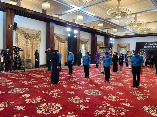 TP HCM tổ chức lễ viếng nguyên Tổng Bí thư Lê Khả Phiêu - Ảnh 5.