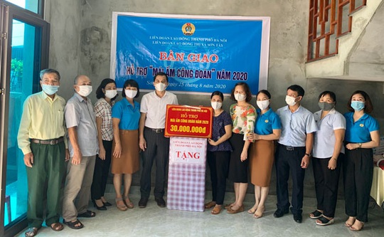 Hà Nội: Nhiều đoàn viên khó khăn được an cư - Ảnh 1.