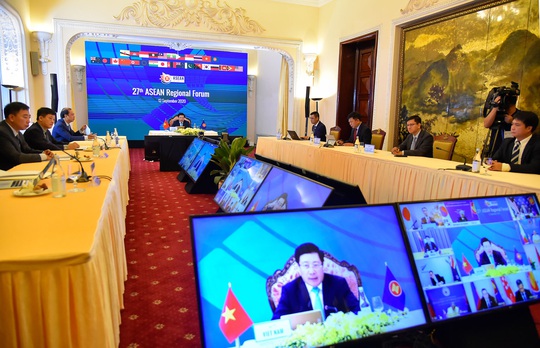 Diễn đàn ARF: Việt Nam nhấn mạnh yêu cầu thượng tôn pháp luật ở Biển Đông - Ảnh 3.