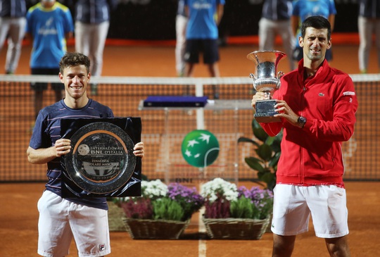 Djokovic phá kỷ lục thế giới khi đăng quang Rome Masters 2020 - Ảnh 5.