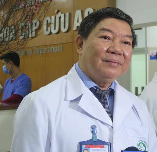 Bắt nguyên giám đốc Bệnh viện Bạch Mai Nguyễn Quốc Anh - Ảnh 1.