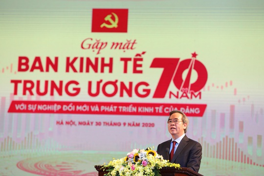 Ông Trần Quốc Vượng: Ban Kinh tế Trung ương là cơ quan tham mưu chiến lược quan trọng của Đảng về kinh tế - xã hội - Ảnh 2.