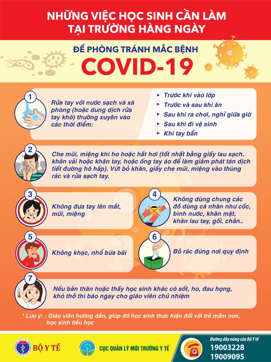 Thêm 3 ca Covid-19 mới, Bộ Y tế nhắn nhủ học sinh trước ngày tựu trường - Ảnh 4.