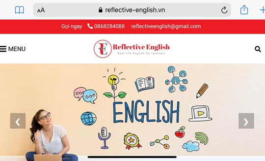 Ra mắt trang web dạy tiếng Anh miễn phí - Ảnh 1.