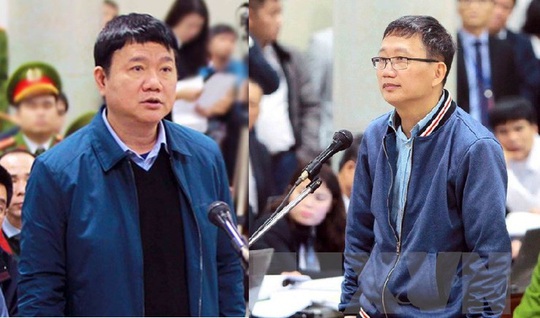 Ông Đinh La Thăng và Trịnh Xuân Thanh cùng hầu toà trong vụ án Ethanol Phú Thọ - Ảnh 1.