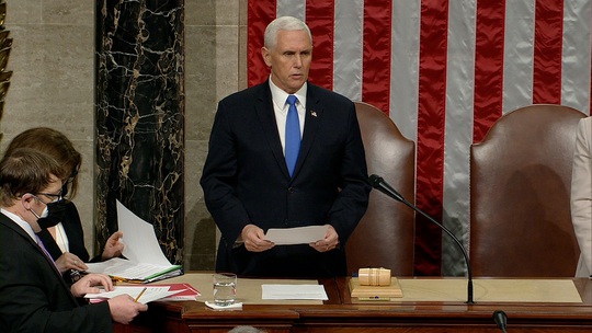 Quốc hội Mỹ chính thức công nhận chiến thắng của ông Joe Biden - Ảnh 3.