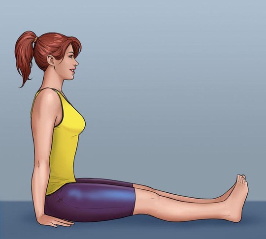 10 tư thế yoga trị đau lưng hiệu quả tại nhà - Ảnh 1.