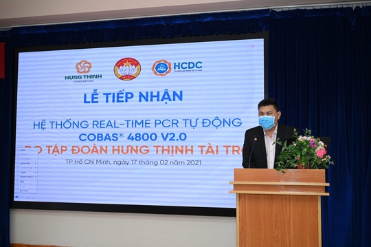 Tập đoàn Hưng Thịnh tặng máy xét nghiệm gần 5,3 tỷ đồng cho Trung tâm kiểm soát bệnh tật TP HCM - Ảnh 4.