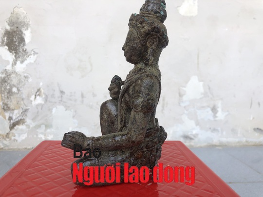 CLIP: Cận cảnh tượng nam thần&nbsp;được công nhận là bảo vật Quốc gia - Ảnh 3.