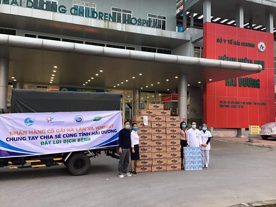 Gần 40.000 sản phẩm sữa của Cô Gái Hà Lan, Yomost, Friso đến với Hải Dương - Ảnh 1.