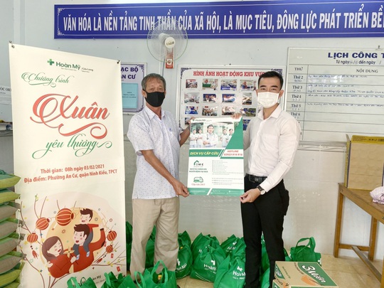 Bệnh viện Hoàn Mỹ Cửu Long mang Xuân yêu thương đến người nghèo - Ảnh 2.