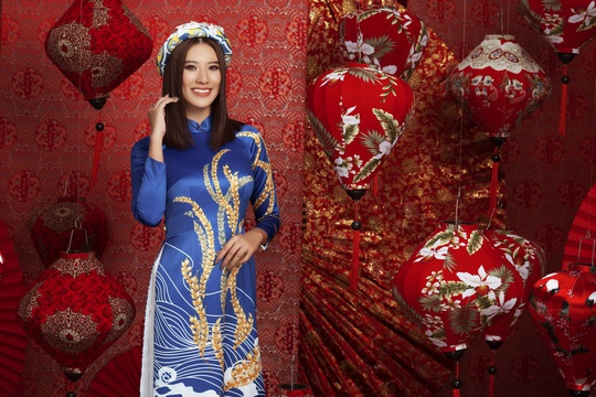 Các Hoa hậu Hoàn vũ Việt Nam đón Tết ra sao? - Ảnh 4.