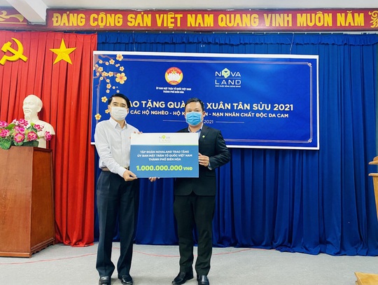 Nova Group đồng hành cùng hộ nghèo, nạn nhân chất độc da cam tỉnh Đồng Nai - Ảnh 1.