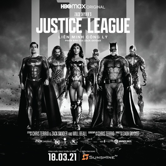 9 điều bất ngờ về bom tấn điện ảnh Zack Snyder’s Justice League chiếu trên Sunshine TV - Ảnh 1.