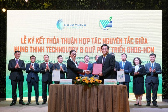 Tập đoàn Hưng Thịnh và Đại học Quốc gia TP HCM ký kết hợp tác chiến lược - Ảnh 2.