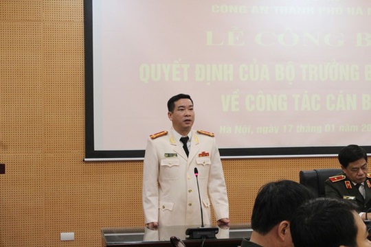 Trưởng phòng Cảnh sát kinh tế Hà Nội chưa được khôi phục chức vụ - Ảnh 1.