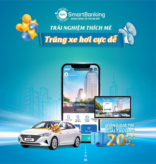 BIDV sắp ra mắt dịch vụ SmartBanking thế hệ mới - Ảnh 1.